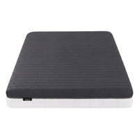 Giselle 18cm King Single Memory Foam Mattress Dual Feel Reversible Charcoal Foam