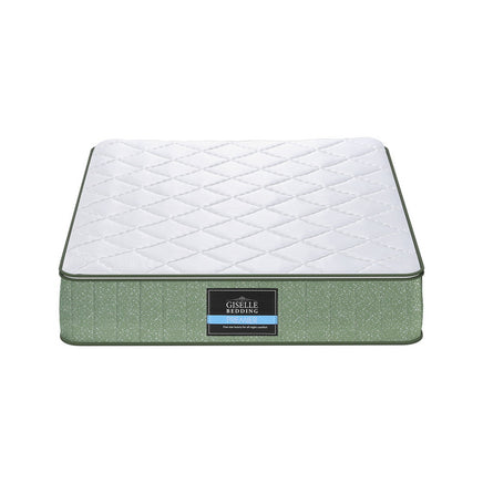 Giselle 25cm Memory Foam Mattress Dual Layer Zipper Cover Cool Charcoal Foam Mattresses Single