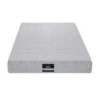 Giselle Bedding Cool Gel Memory Foam Mattress Charcoal 7-Zone Washable Bamboo Cover 15cm Single