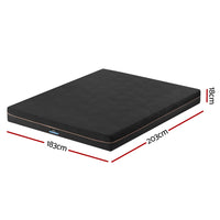 Giselle 18cm Memory Foam Mattress Green Tea Foam Cool Gel Foam Mattresses King