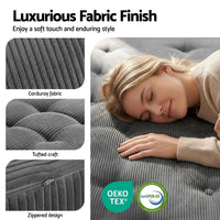 Giselle Double Folding Mattress 15cm Foldable Foam Portable Guest Sofa Bed Camping Mat