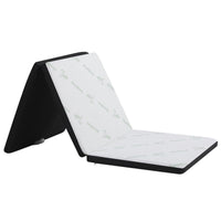 Giselle Folding Mattress 5cm Single Foldable Foam Bamboo Portable Camping Guest Bed Mat