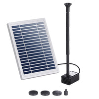 Solar Pond Pump Submersible Water Fountain Kit 4.4FT