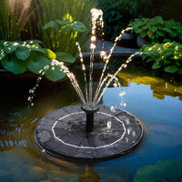 Floating Solar Pond Water Fountain Pump Submersible Fountains 250L/H