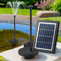 Solar Pond Pump Water Fountain Submersible Floating Bird Bath 190L/H