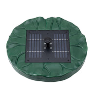 Gardeon Solar Fountain Pumps Bird Bath Floating Lotus Desig Water Feature 31cm