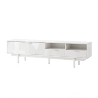 Artiss TV Unit Entertainment Unit Storage Cabinet Drawer 200cm White