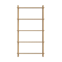 Artiss Bookshelf 5 Tiers Bookcase Display Shelves Wooden Storage Stand Rack Pine