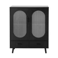 Artiss Buffet Sideboard Double Doors - Black
