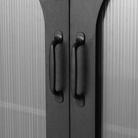 Buffet Sideboard Double Doors - Black