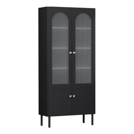 Artiss Buffet Sideboard Cupboard Cabinet Black