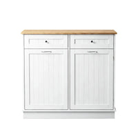Artiss Buffet Sideboard Cabinet Kitchen Tilt Out Bin Holder Storage Cupboard