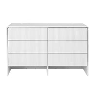 Artiss 6 Chest of Drawers Dresser Cabinet Beige