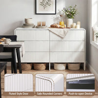 Artiss 6 Chest of Drawers Dresser Cabinet Beige