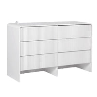 Artiss 6 Chest of Drawers Dresser Cabinet Beige