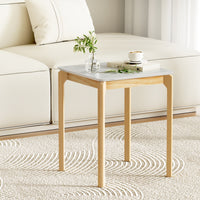 Coffee Table Marble Effect Square