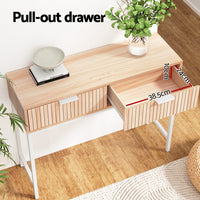 Console Table 2 Drawers 92CM