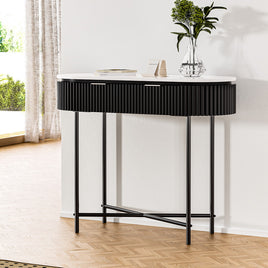 Artiss Console Table 2 Drawers 100CM