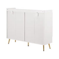 Cabinet 5 Tiers 30 Pairs White