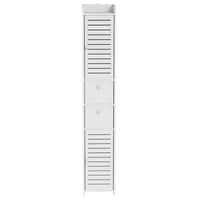 Artiss 2X Bathroom Toilet Storage Cabinet Laundry Tallboy Cupboard