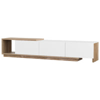 Artiss TV Cabinet Entertainment Unit Stand Extendable White Oak