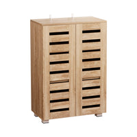 Shoe Rack Cabinet 20 Pairs 5-tier Wood Alster