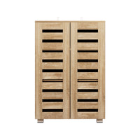 Shoe Rack Cabinet 20 Pairs 5-tier Wood Alster