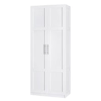 Artiss 2 Door Buffet Sideboard Cupboard Cabinet Pantry White