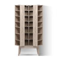 Bookshelf CD Storage Rack - BERG Oak