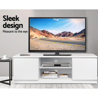 TV Cabinet Entertainment Unit 120cm White Anita