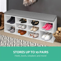 Shoe Rack Storage Cabinet Bench BOA