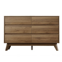 6 Chest of Drawers - XAVI Walnut