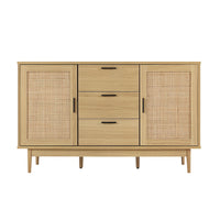 Artiss Rattan Buffet Sideboard - BRIONY Oak