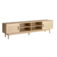 Artiss TV Cabinet Entertainment Unit 180cm Rattan Cole