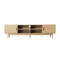 TV Cabinet Entertainment Unit 180cm Rattan Cole