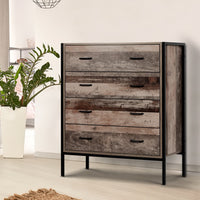 4 Chest of Drawers - BARNLY