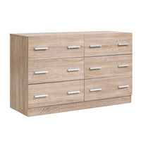 6 Chest of Drawers - VEDA Pine