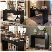 Artiss Console Table Hallway Sofa Entryway Entrance 120CM Black