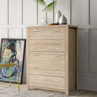 5 Chest of Drawers - MAXI Pine