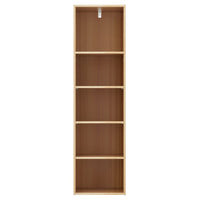 Bookshelf 5 Tiers MILO Pine