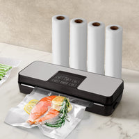 Food Vacuum Sealer Machine Auto Seal Cutter 5 Modes Storage Bags 28cm 6m 4 Rolls