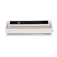 Devanti Food Vacuum Sealer Machine Fresh Storage Auto Seal Slide Cutter 6 Modes White