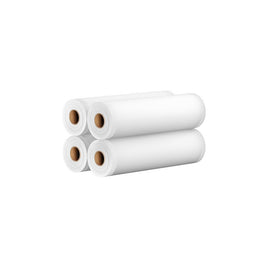 4 Rolls Food Vacuum Sealer Bags Storage Saver Heat Sealing Bag Pack 25CMX6M 