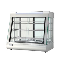 Devanti Commercial Food Warmer 1500W 3 Shelf Heated Display Cabinet