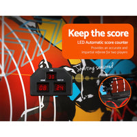 Basketball Arcade Game Electronic Scorer 8 Games Double Shoot Black