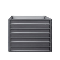 Green Fingers 2x Garden Bed 100x100x77cm Planter Box Raised Container Galvanised