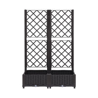 Green Fingers Raised Garden Bed Vertical Planter Self Watering Large Elevated Veggie Box 80x40x122cm