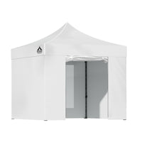 Gazebo Pop Up Marquee 3x3 Folding Tent Wedding Gazebos 500D White