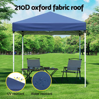 Gazebo 2x2m Outdoor Patio Garden Marquee Shade Blue