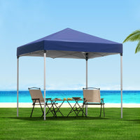 Gazebo 2x2m Outdoor Patio Garden Marquee Shade Blue